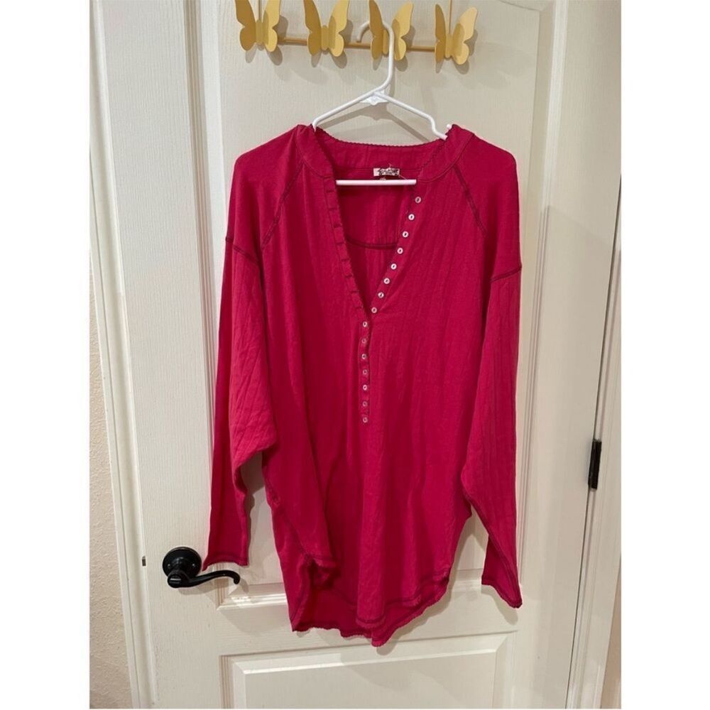 NWOT Free People Coffee Chat Pullover Size Small
